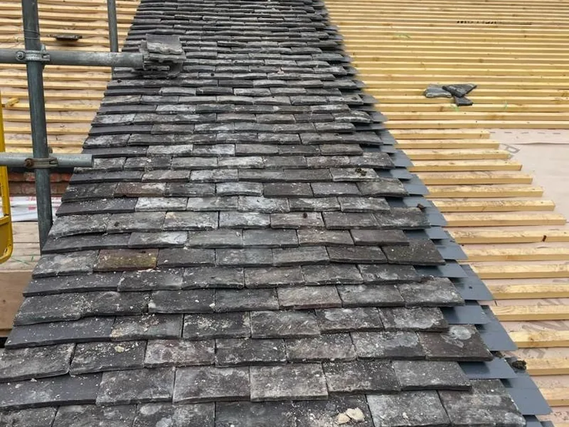 Ednaston Barns - Derbyshire. Pitched roof works