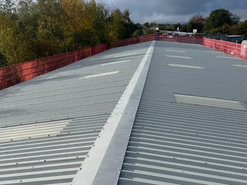 Lye Valley Industrial Estate - Commercial Overclad Roof Works