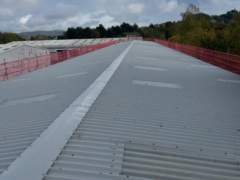Lye Valley Industrial Estate - Commercial Overclad Roof Works